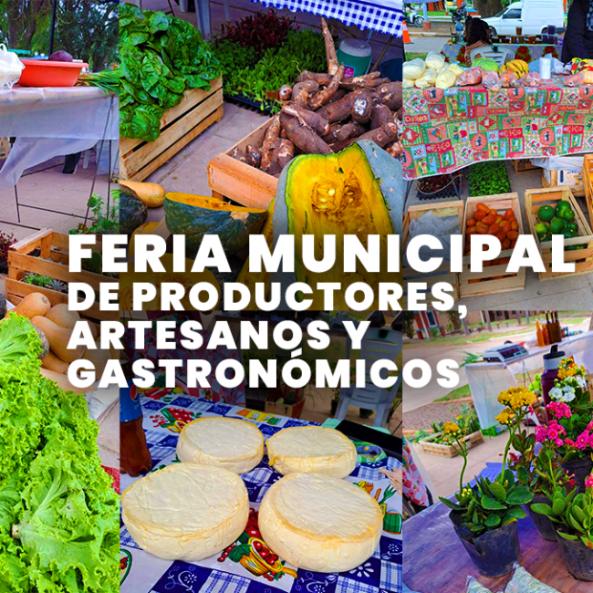 Feria Municipal de Productores, Artesanos y Gastronómicos