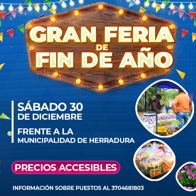 GRAN FERIA DE FIN DE AÑO