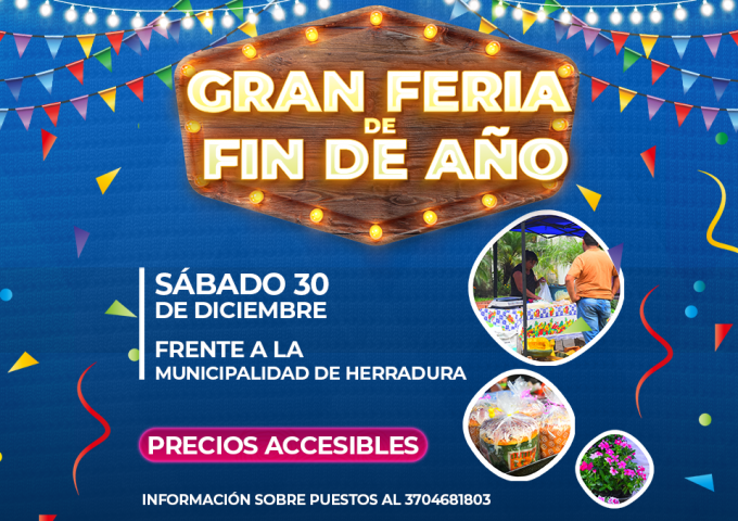 GRAN FERIA DE FIN DE AÑO